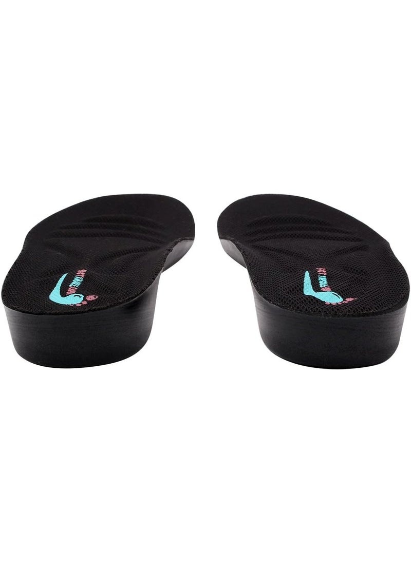 FOOTINSOLE.COM Height Increase Insole, Shoe Lift for Men Elevated Cushioned Inserts and Arch Support Comfort Insoles to Make You Taller 