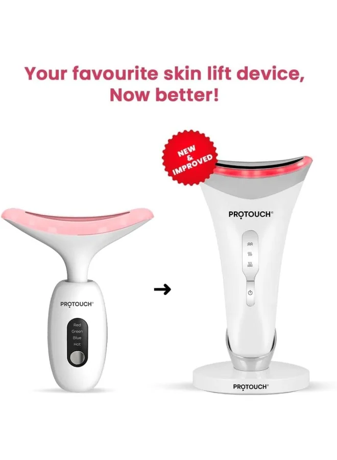 ProTouch Skin Lift Device | For Fine line &amp; wrinkles | Reduces puffiness &amp; Anti ageing | Bright &amp; Firm skin | Portable | For all skin type