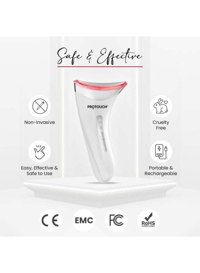 ProTouch Skin Lift Device | For Fine line &amp; wrinkles | Reduces puffiness &amp; Anti ageing | Bright &amp; Firm skin | Portable | For all skin type - Image 4