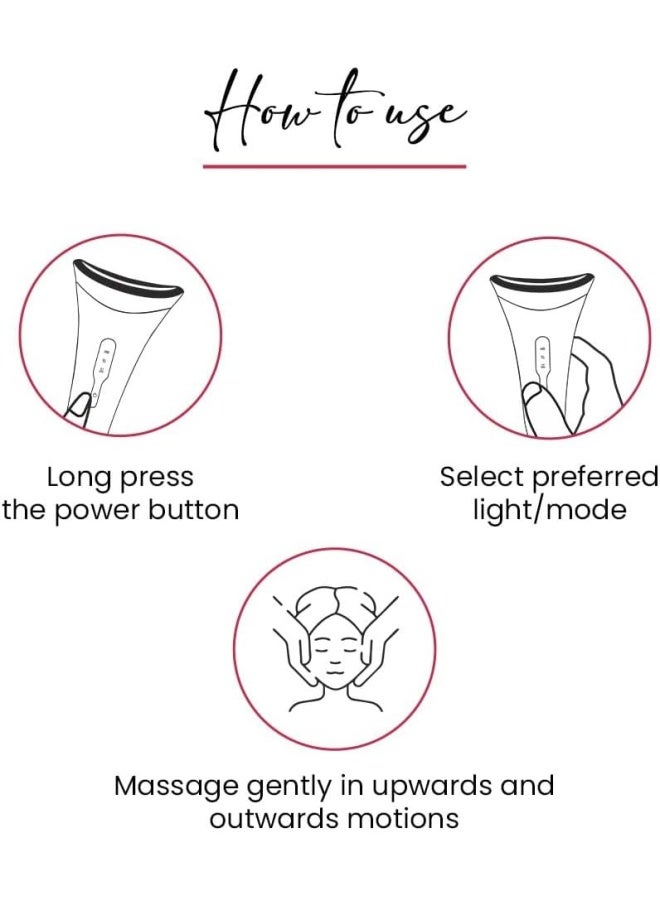 ProTouch Skin Lift Device | For Fine line &amp; wrinkles | Reduces puffiness &amp; Anti ageing | Bright &amp; Firm skin | Portable | For all skin type - Image 5
