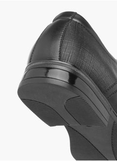 LBL by Shoexpress Men Textured Derby Shoes with Lace-Up Closure  - Image 5