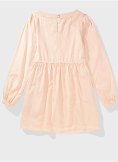 American Eagle Balloon Sleeves Skater Denim Dress  - Image 4
