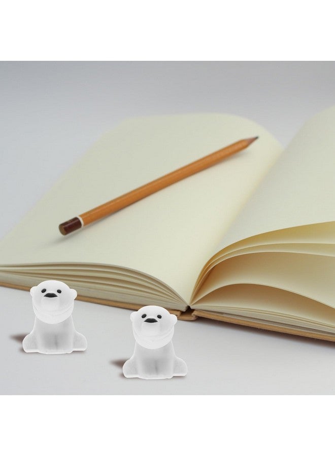 توي اند اونا 20 قطعة من ممحاة أقلام الرصاص على شكل دب قطبي، ممحاة أقلام رصاص على شكل حيوان لطيف لهدايا الحفلات وجوائز الفصل الدراسي والكرنفالات واللوازم - Image 5