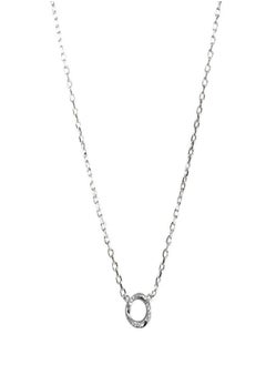 Light luxury niche design ring necklace