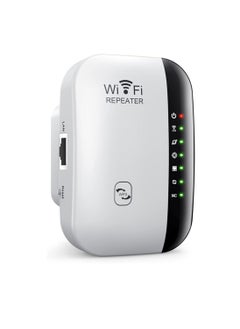 General WiFi Extender, HYCLAM 300Mbps WiFi Range Extender with AP/Repeater Mode and WPS Capabilities, WiFi Repeater with Ethernet Port, Quick Setup, Home Wireless Signal Booster  - Image 1