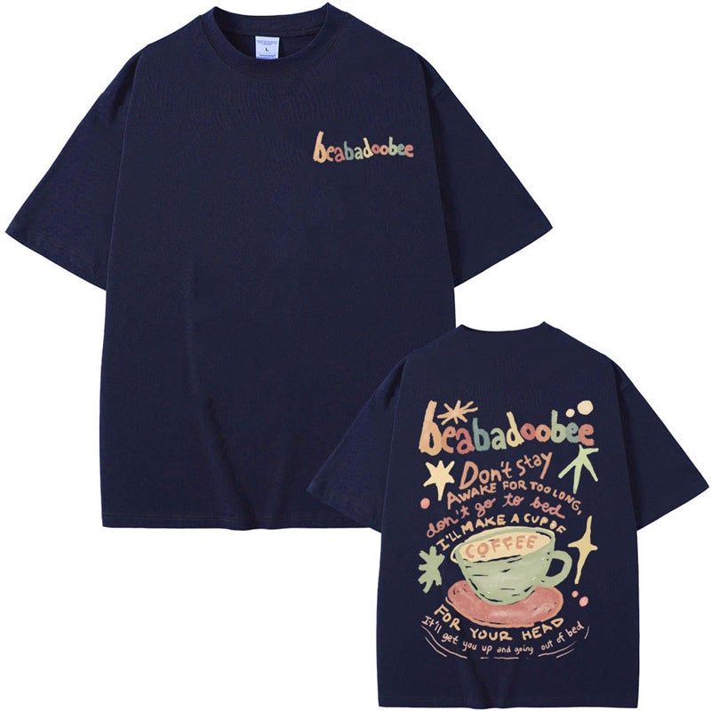 Beabadoobee Graphic Print T-Shirt Men Women Fashion Vintage - Image 1