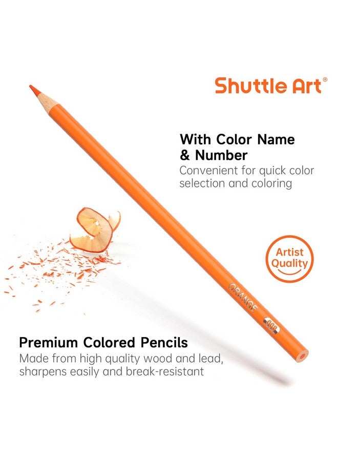 Shuttle Art 504 Colored Pencils Bulk, 12 Vibrant Colors, Pack of 42, Pre-sharpened Coloring Pencils, Wood Colored Pencil for Kids Teachers, Classroom Essentials, Back to School Supplies - Image 4