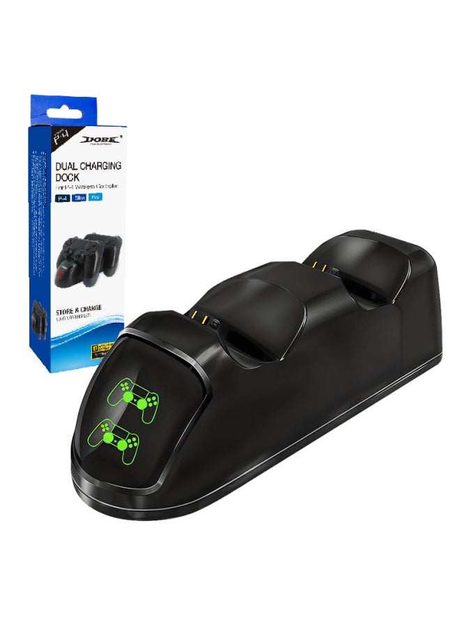 Neutral P4 Controller Dock Charger P4 Dock With Led Indicator Slim/pro/p4 Controller Charging Dual Dock - Image 1