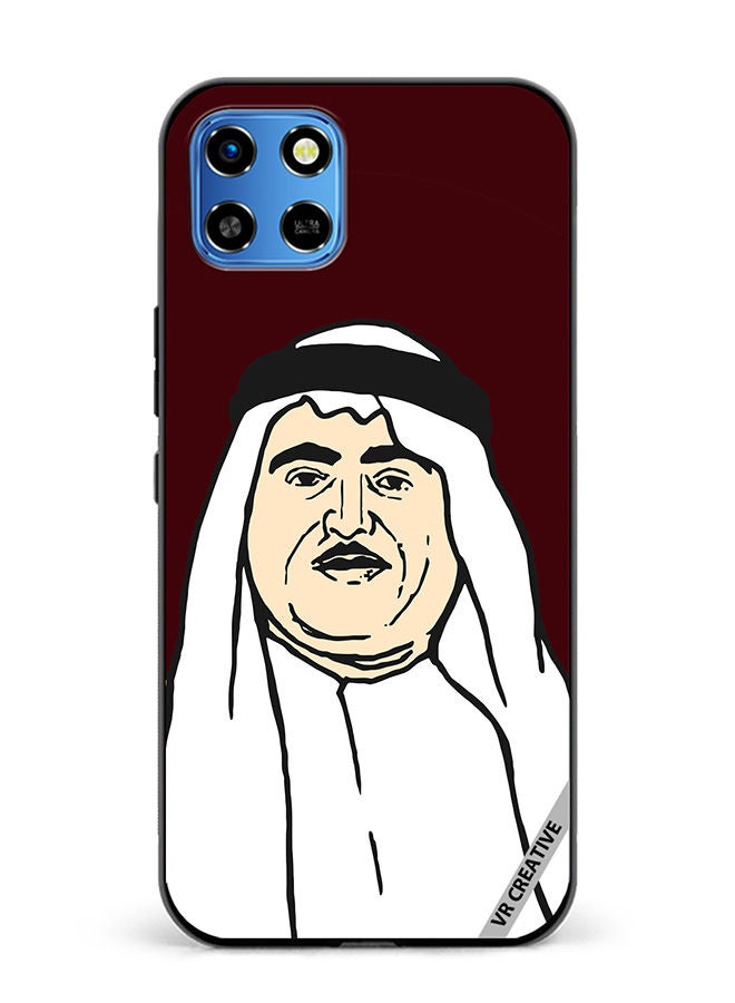 VR CREATIVE Protective Case Cover For Infinix Smart 6 HD Sheikh Khalid Bin Mohammed Al Qasimi Design Multicolour - Image 1