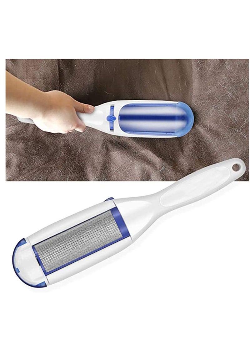 SYOSI Lint Fur Hair Remover Brush - pet, Fuzz, Dust from Clothes, Furniture, Bedding, and Car - Self-Cleaning Reusable - Image 1