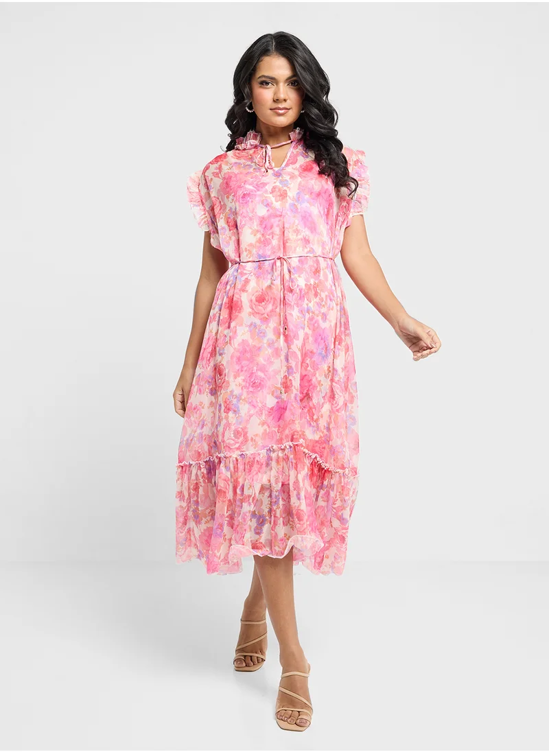 ELLA Floral Print Dress