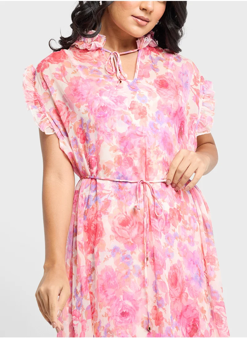 ELLA Floral Print Dress