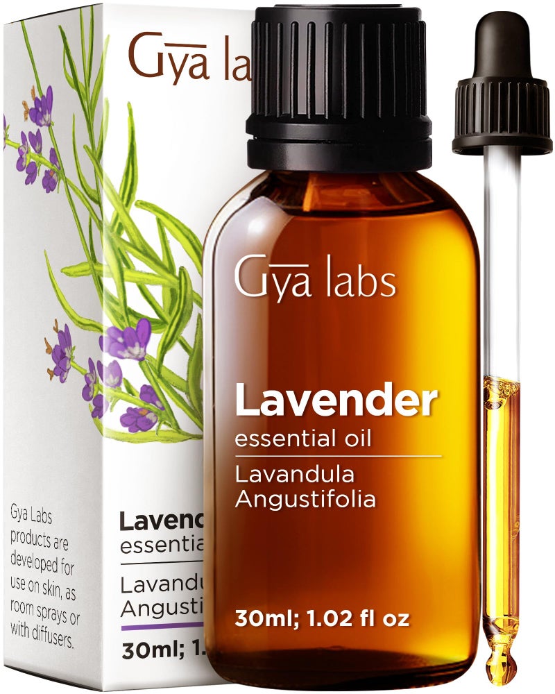 Gya Labs Lavender Essential Oil 102 Fl Oz 100 Pure Lavender Oil for Hair Skin Teeth and Gums Diffuser Aromatherapy DIY Candle Making Scent - Image 3