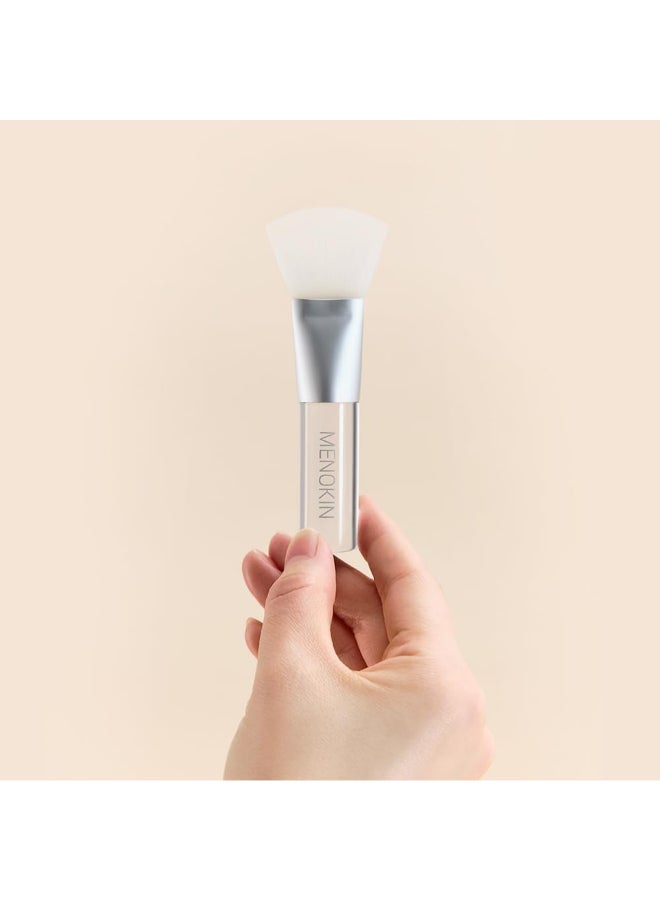 MENOKIN Glow Magic Mask Brush Silicon Brush for Even Coverage Skincare Enhancer Durable Silicone Easy to Clean Face Mask Applicator All Skin Types Kbeauty 1 Piece - Image 4