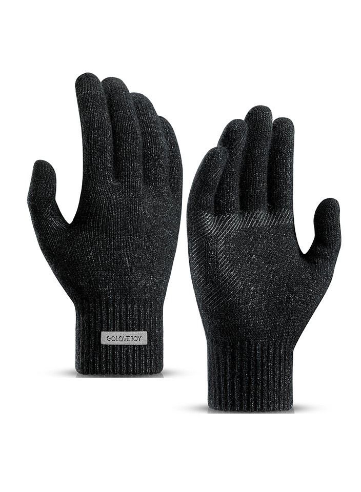 Golovejoy Men's Non-slip Fashion Casual Business Gloves 