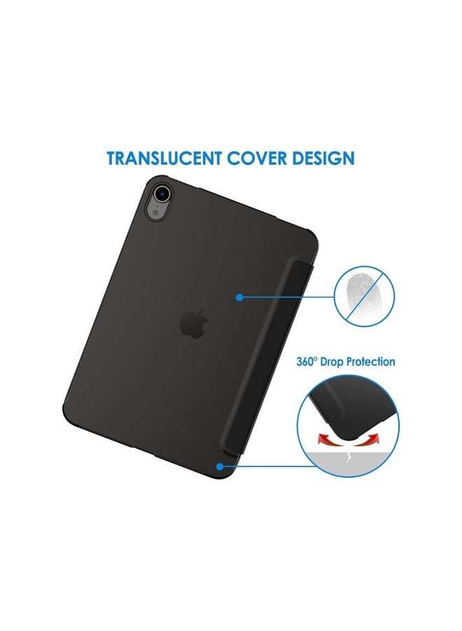 ACLIX Protective Flip Case For Apple iPad Mini 6 With Trifold Stand Auto Wake Sleep Shockproof Cover - Image 3