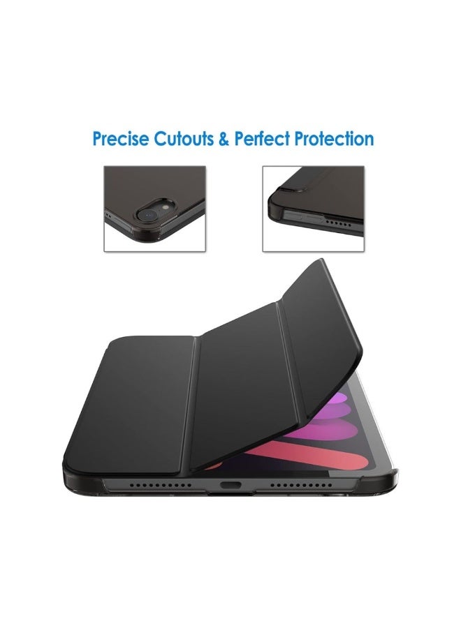 ACLIX Protective Flip Case For Apple iPad Mini 6 With Trifold Stand Auto Wake Sleep Shockproof Cover - Image 4