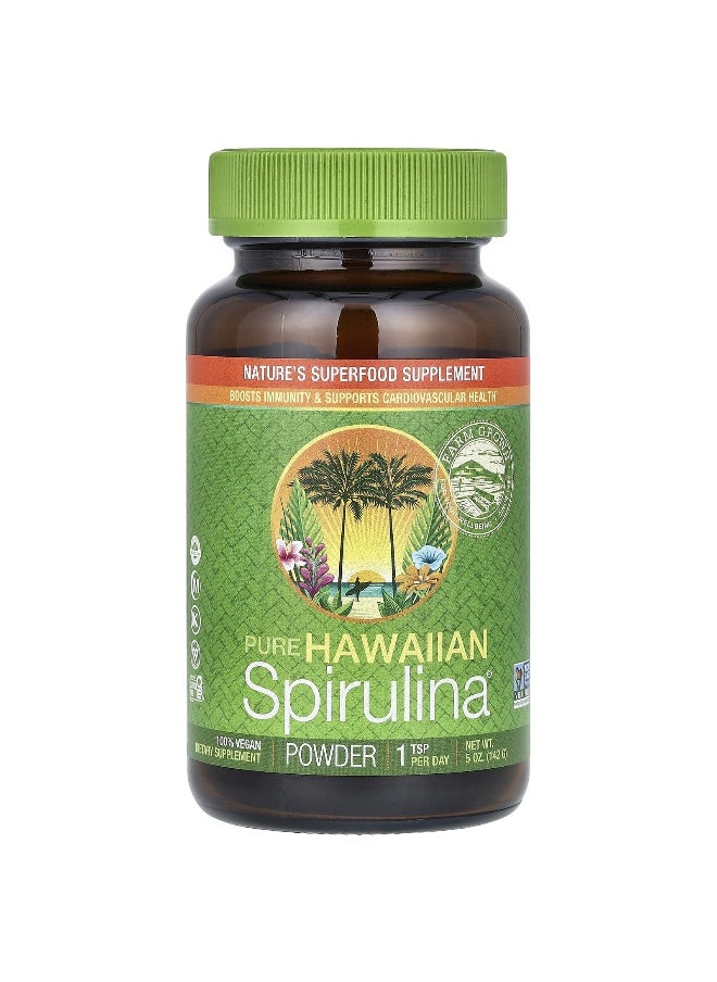 Nutrex Hawaii - Nutrex Hawaii, Pure Hawaiian Spirulina, Powder, 5 oz (142 g) - Image 1