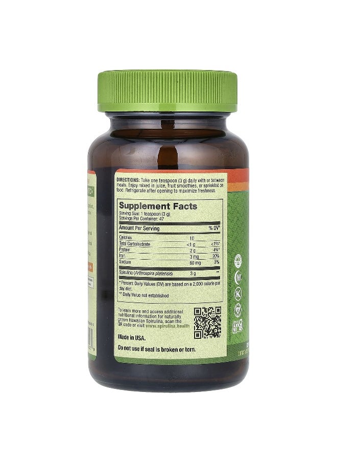 Nutrex Hawaii - Nutrex Hawaii, Pure Hawaiian Spirulina, Powder, 5 oz (142 g) - Image 1
