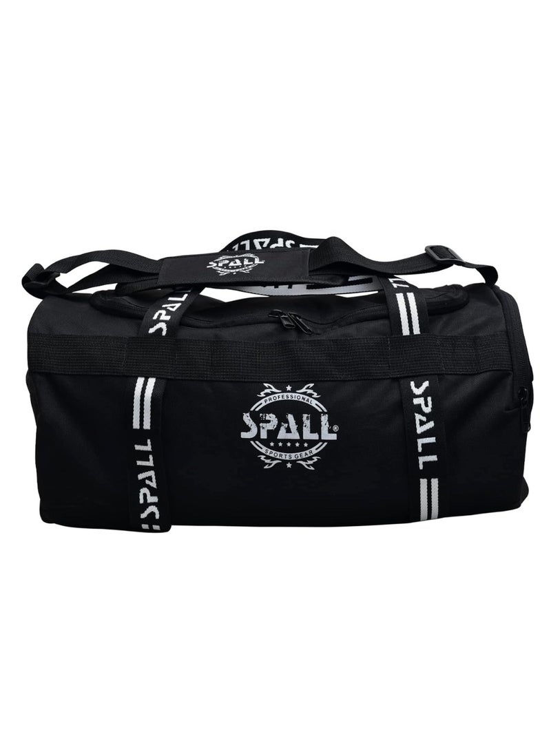 Spall Gym Bag with Shoes Compartment, Sports Bag with Waterproof Pocket for Wet Towels, Travel Duffel Bag for Men and Women  - Image 1