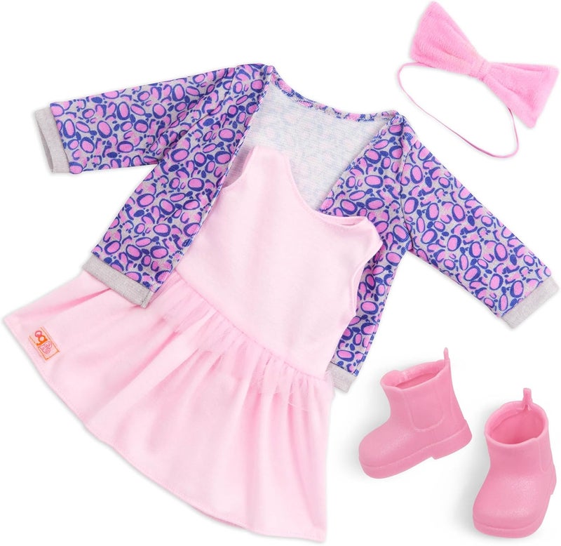 Our Generation Joana 18-Inches Doll with Leopard Print Cardigan - Image 1