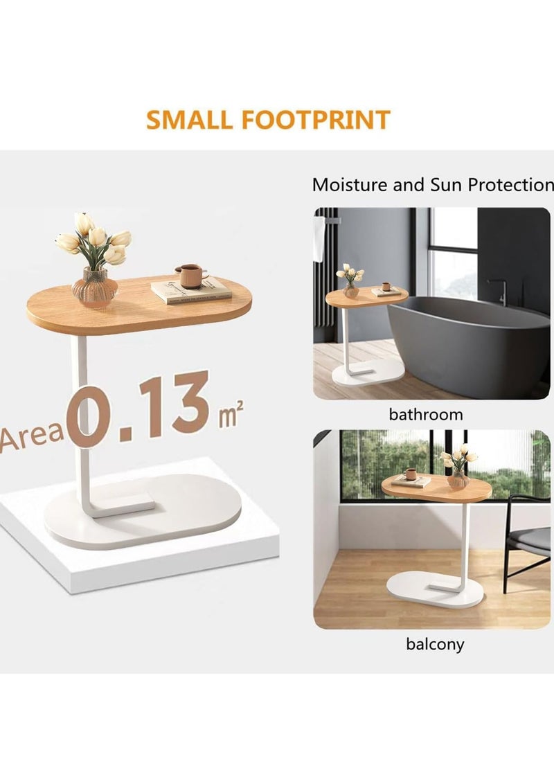 0TO1 TECH Coffee Table, C Shaped Side Table, A Movable, Space-Saving Side Table Perfect for Sofas, Side Table Bedroom Great for Indoor and Outdoor  - Image 5