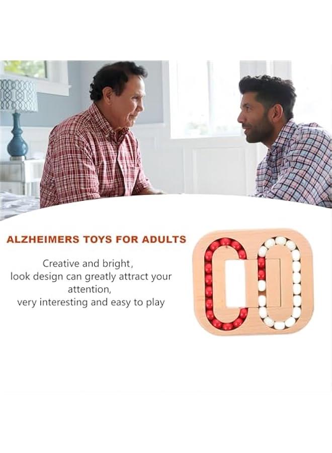 Generic Dementia Games, Wooden Tile Brain Maze Game for Seniors Older Adults, Easy Puzzle Toys for Alzheimer's, Planar Toys Brain Logic Activities Products for Elderly, Gifts for Adults with Dementia  - Image 2