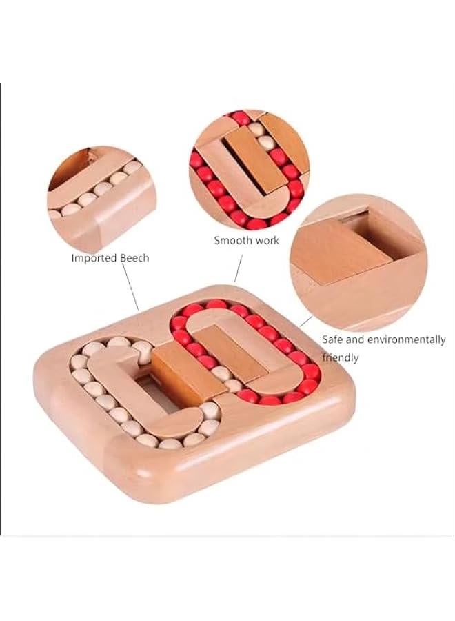 Generic Dementia Games, Wooden Tile Brain Maze Game for Seniors Older Adults, Easy Puzzle Toys for Alzheimer's, Planar Toys Brain Logic Activities Products for Elderly, Gifts for Adults with Dementia  - Image 5