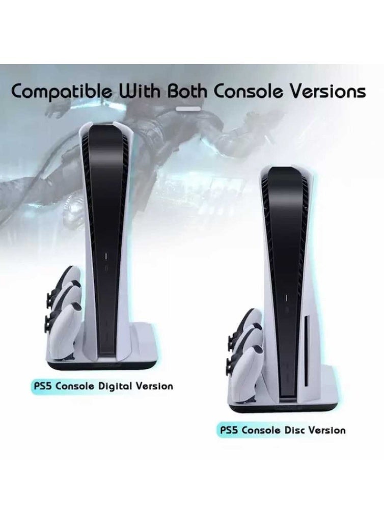 دوبي حامل تبريد متعدد الوظائف لجهاز بلاي ستيشن 5 من دوبي TP5-05102 - Image 4