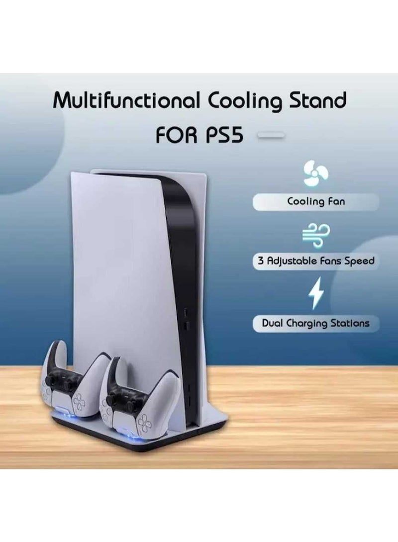 دوبي حامل تبريد متعدد الوظائف لجهاز بلاي ستيشن 5 من دوبي TP5-05102 - Image 3