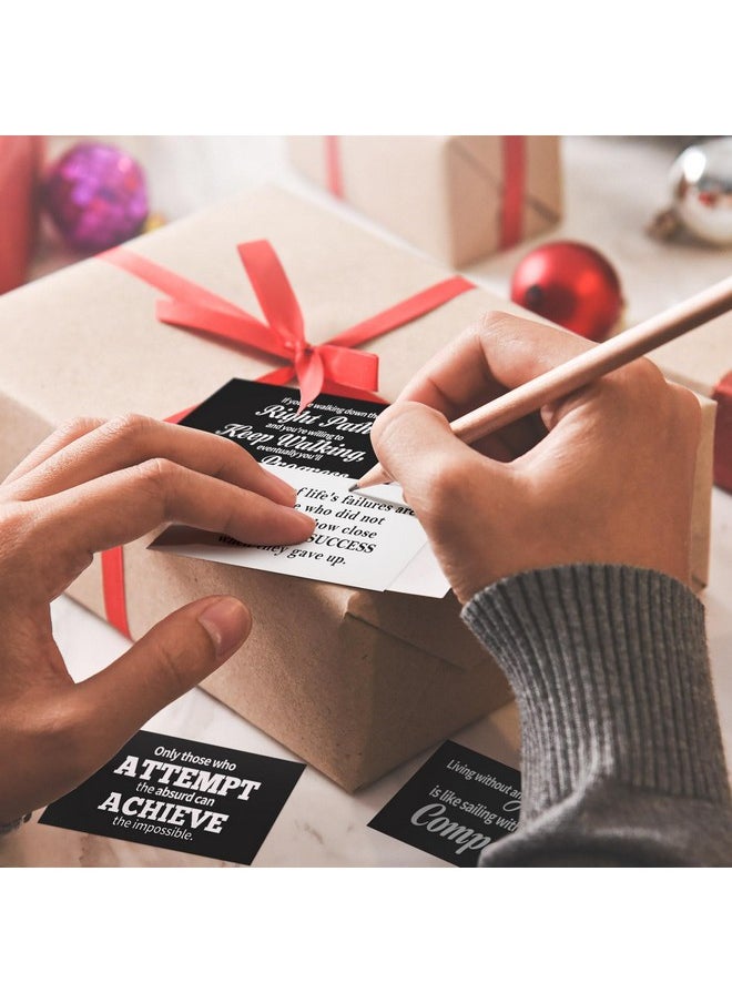 Jinei 300 Motivational Cards Inspirational Cards Positive Affirmation Cards Small Mini Encouragement Cards For Women Christmas Thank You Card(Famous Quotes)  - Image 4