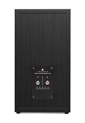 triangle - BOREA BR03 Hi-Fi Bookshelf Speakers - Power handling 100W - Output 90 dB/W/m - Versatile Music and Home Cinema - 206 x 380 x 314 mm - Black (Pair) - Image 5