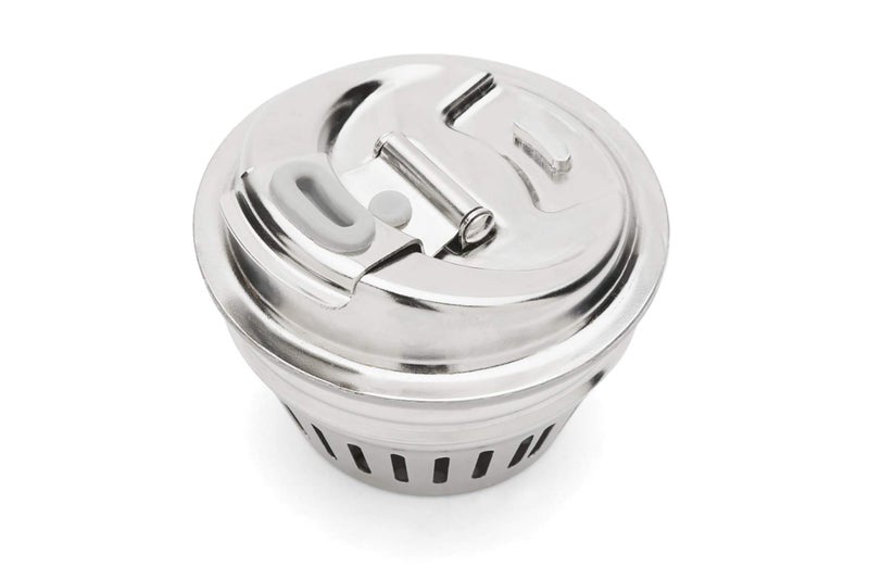 Jarware Stainless Steel 2-in-1 Drink and Fruit Infusion Lid, Regular-Mouth, Silver - Image 4