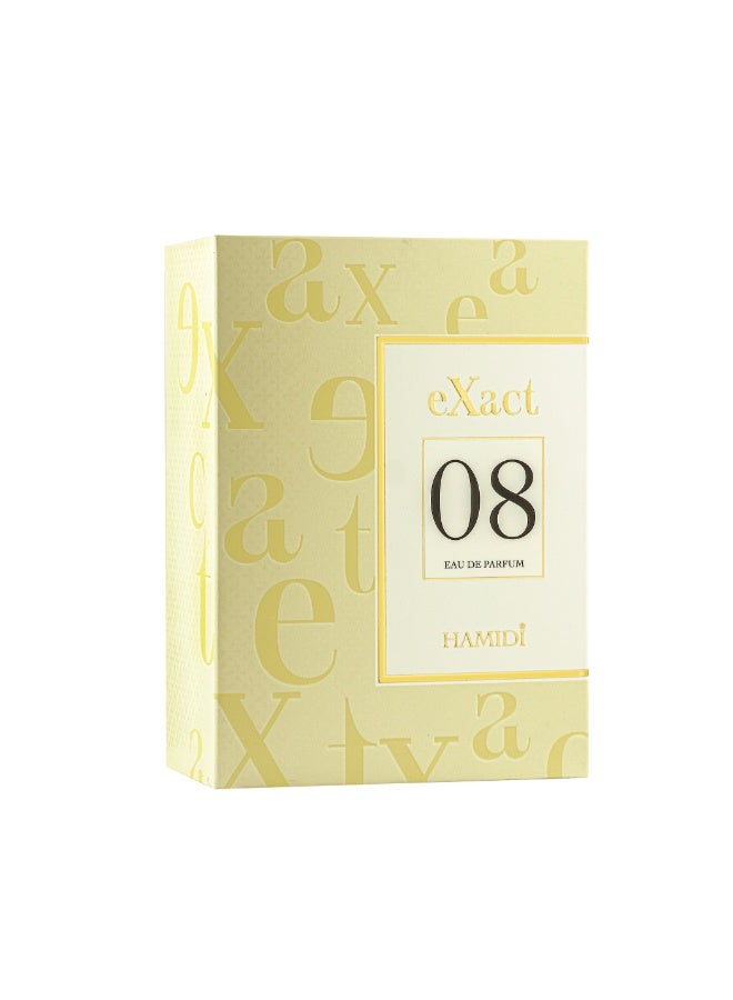 Hamidi Exact 08 FKM BACROU Eau De Parfum For Unisex, 100ML, Perfumes For Men & Women, Resinous Woody Luminous Fragrance With Saffron, Jasmine, And Cedar, Luxury Long Lasting Scent For Him/Her - Image 4