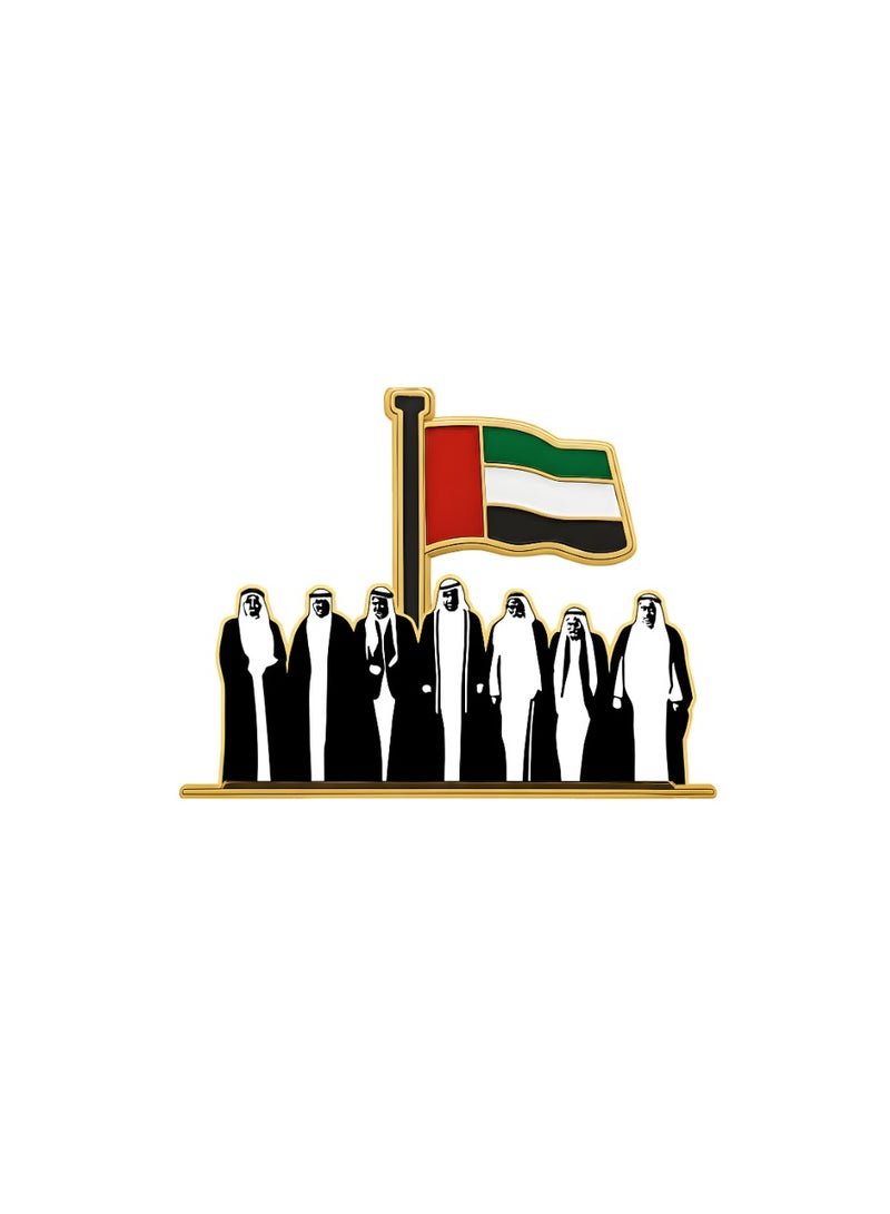 PRINTSHOP4ME UAE National Day Badges Lapel Pins For Celebrating UAE National Day Spirit Of Union Badges For Men,Women,Kids - Image 1