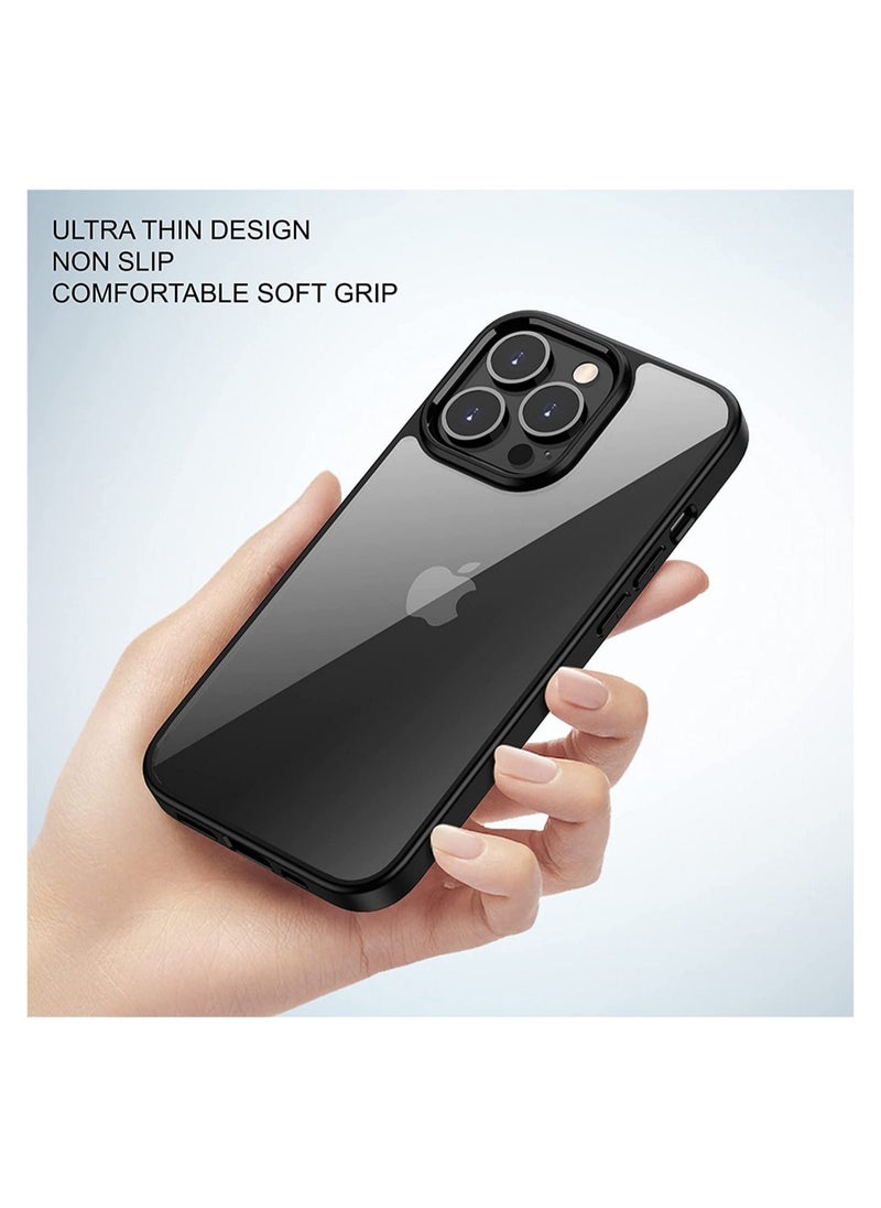 Raxoom iPhone 14 pro Case with Magnetic Stand & Holder, Premium Silicone Vertical & Horizontal Hand Strap and Grip and Multi Stand, Car Mount Kickstand Case Finger Strap Cover - Image 3