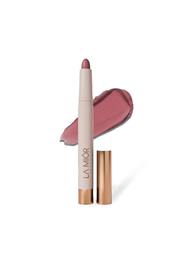 LAMIOR Cloud Blur Matte Stick – Soft Focus Blurring Matte Lipstick | Lightweight Creamy Texture, Long-Lasting & Comfortable Wear for Women - Image 1