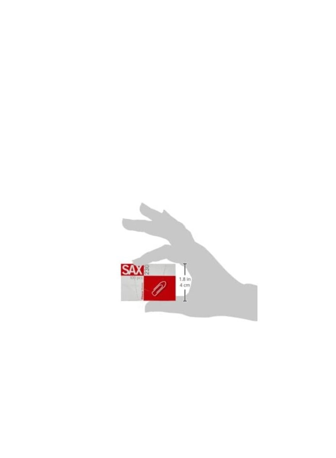 Sax مشابك ورق SAX 230 (26 مم) - 100 في العلبة، 10 علبة - 1000 قطعة في الكرتون - Image 3