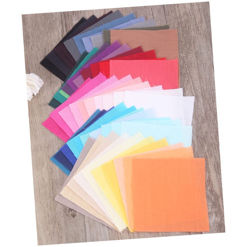 150pcs Cotton Fabric Squares For Patchwork Sewing Quilting Crafting Home Decor Accessories 3 Pack - Image 3