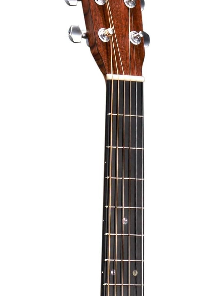 Martin D-X1E Figured Mahogany Acoustic-Electric Guitar - Image 4
