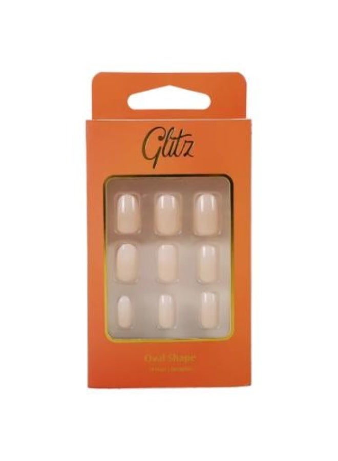 Glitz Self-Adhesive Artificial Nails, No. 31, 24 Pieces