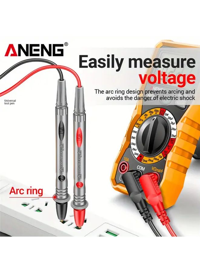 ANENG PT1005B Digital Multimeter Probe Test Lead Kit 10A 1000V Current Voltmeter Tester - Image 5