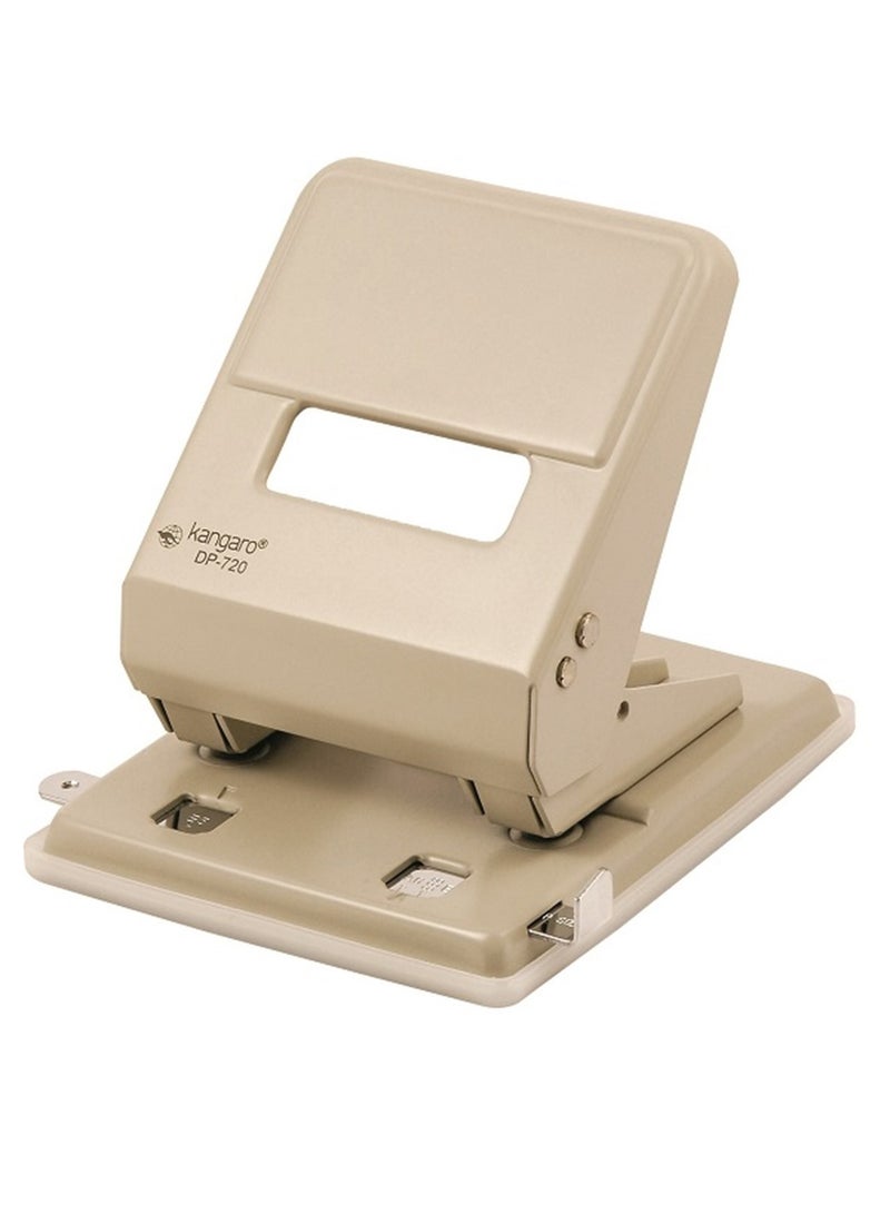 Kangaro مثقاب ورق ثنائي الفتحة DP-720 بقدرة 36 ورقة - قطعة واحدة - متوسطة التحمل - بألوان متنوعة - Image 3