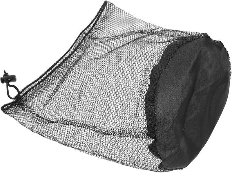 Large Capacity Mesh Beach Bag For Women Portable Toiletry Organizer Drawstring Closure - Image 1