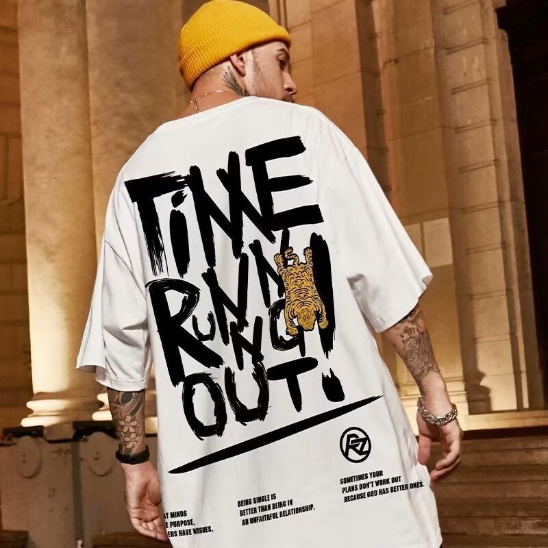 Summer Oversize Short Sleeve T-Shirt Men'S Fashion Brand Loose Youth Plus Size National Fashion Plus Size Half Sleeve 8Xl - Image 2