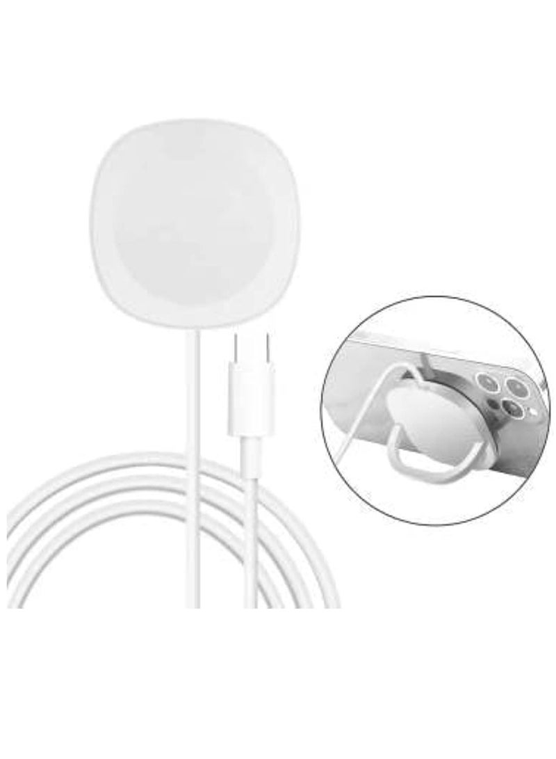 AROAQ MagSafe Wireless Magnetic Portable Charger 15W USB-C for iPhone 14 Pro/14 Pro Max, iPhone 14/14 Plus, iPhone 13 Pro/13 Pro Max and all MagSafe Compatible devices with Magnetic Lock - Image 2