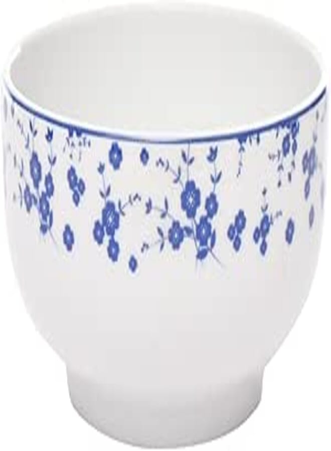 Porland Floral Pattern Passion Bowl, 11 cm Size, Blue