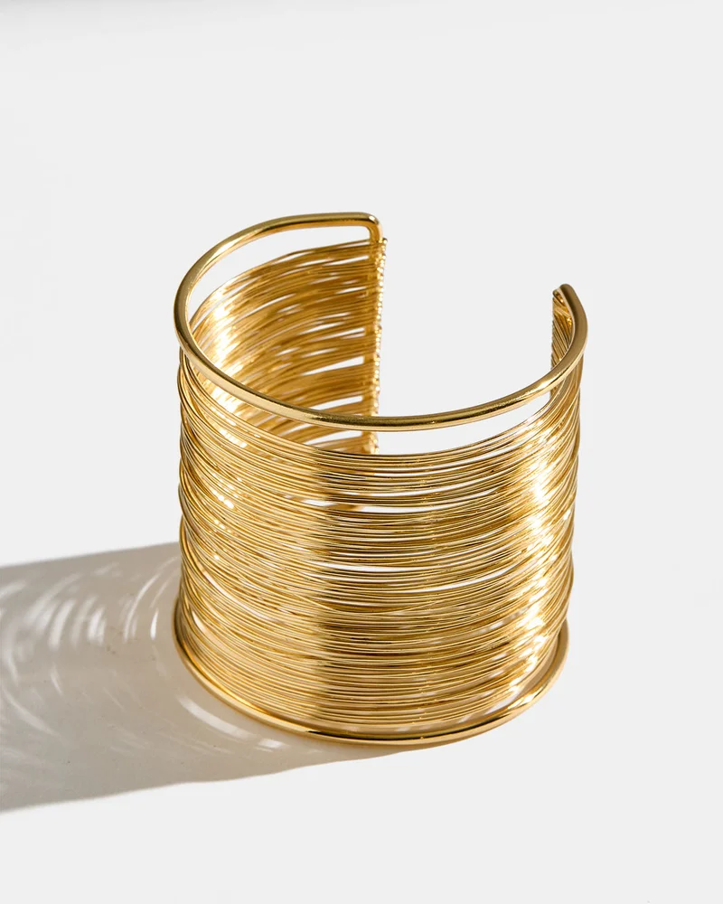 Redtag Women Gold Embellished Cuff