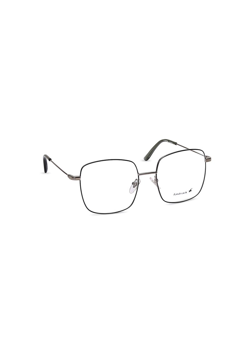 fastrack Grey Bugeye  Rimmed Eyeglasses  - Image 2