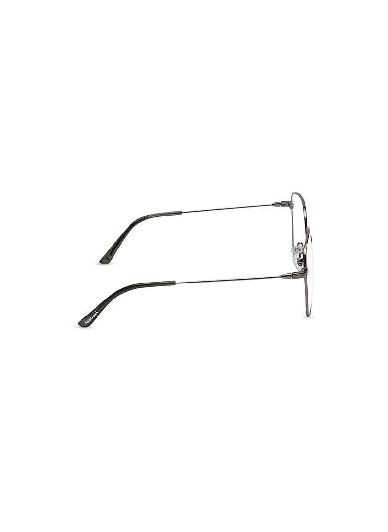 fastrack Grey Bugeye  Rimmed Eyeglasses  - Image 3